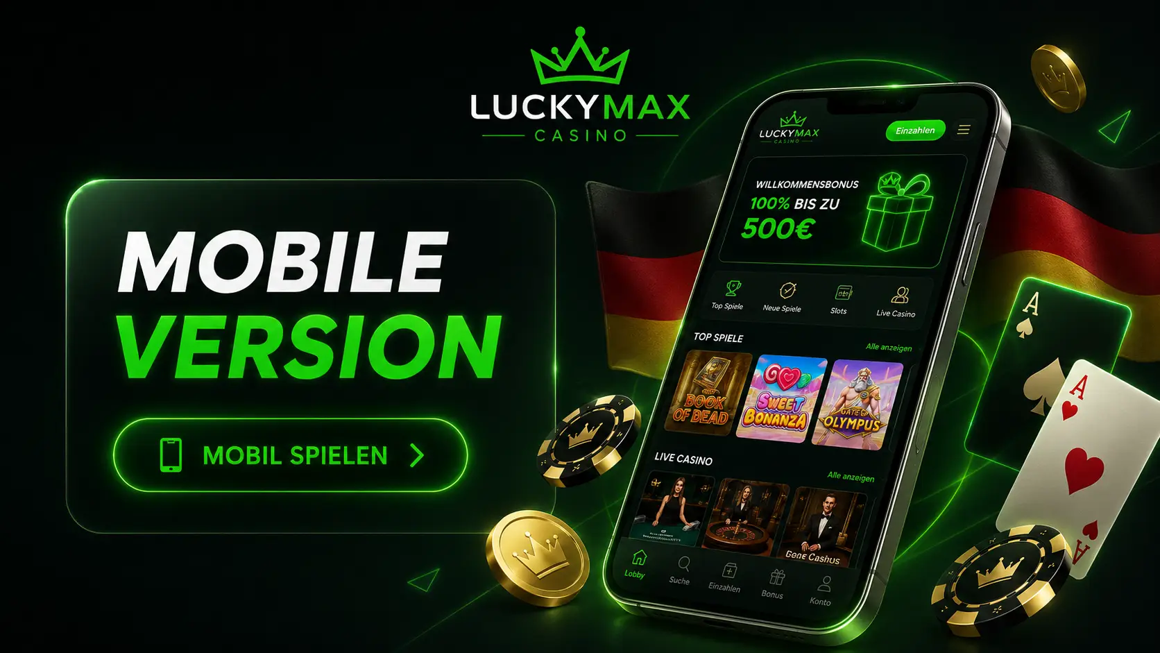 LuckyMax Casino – Die mobile Spielerfahrung