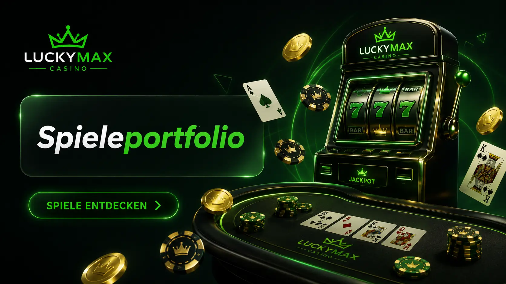Das vielfältige Spielangebot von LuckyMax Casino