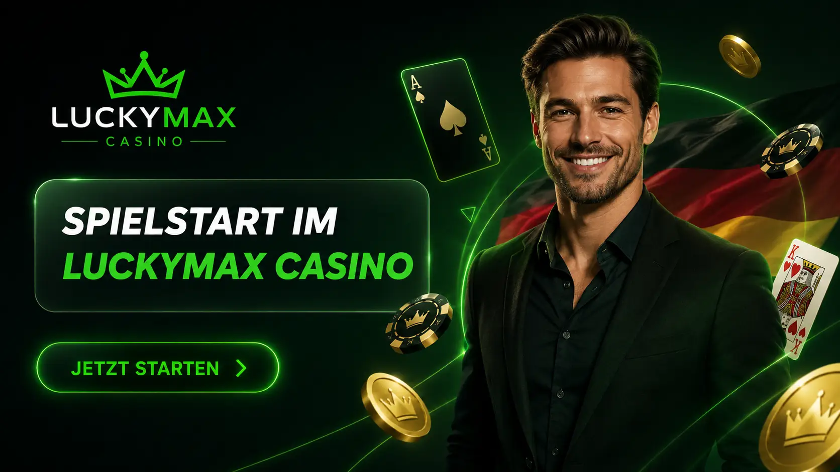 Der einfache Einstieg bei LuckyMax Casino